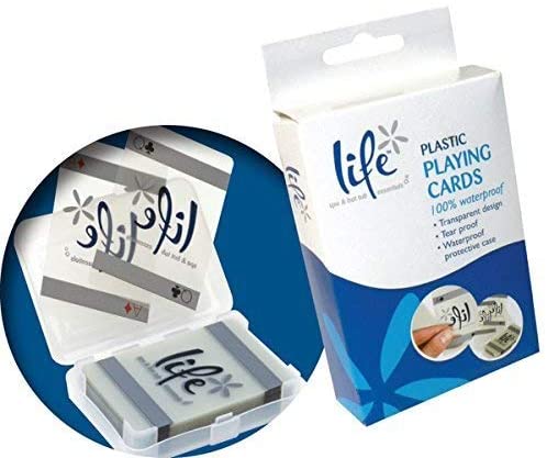 LIFE WATERPROOF PLAYING CARDS
