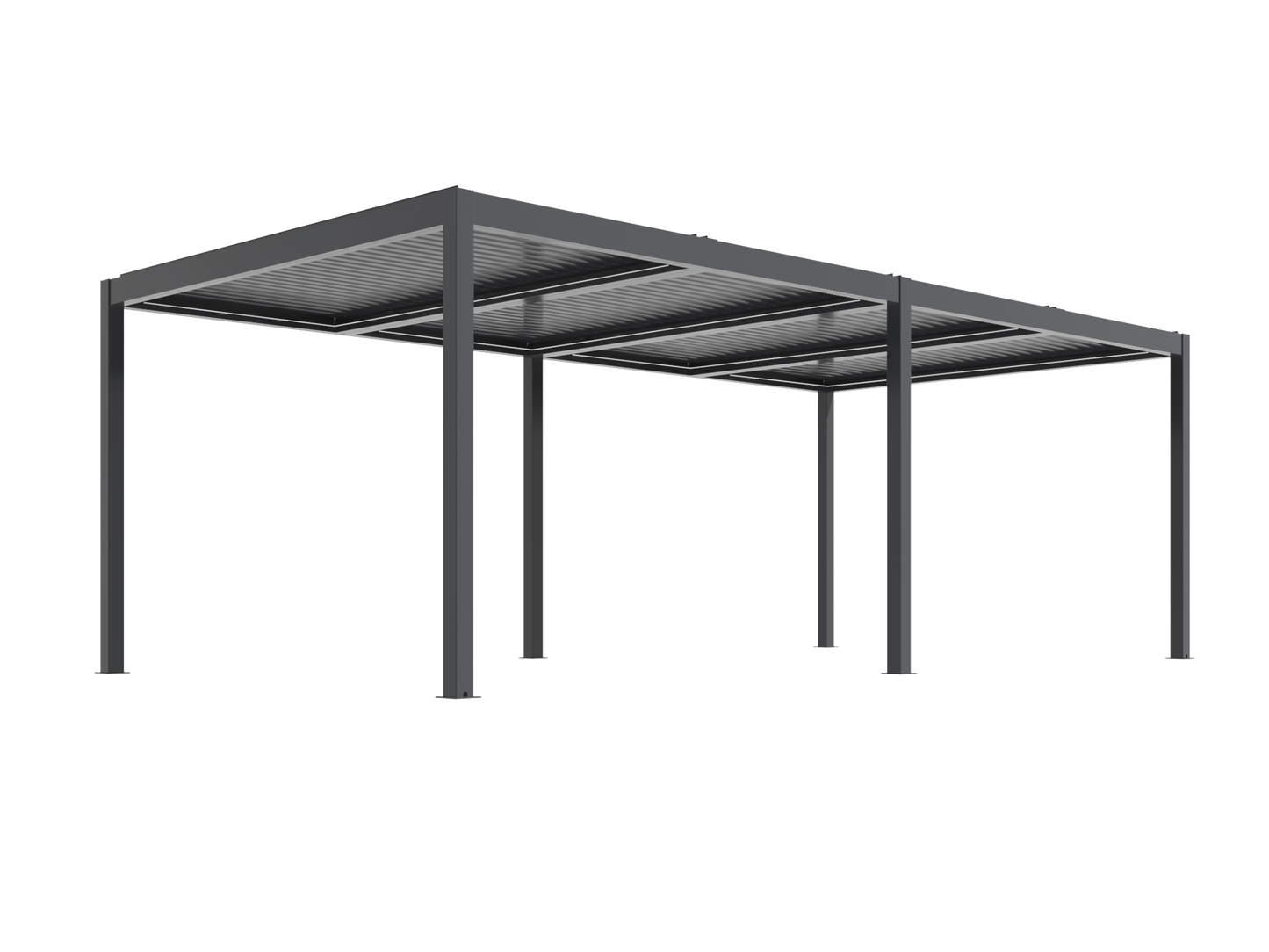 4x8 - Motorised Pergola with LED lights