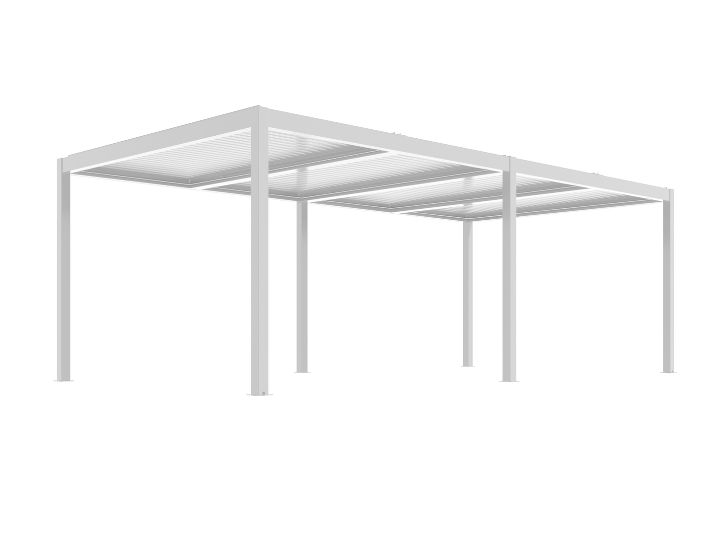 4x8 - Motorised Pergola with LED lights