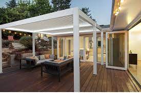 6x4 - Motorised Pergola with LED lights