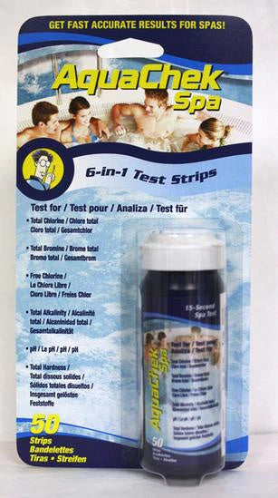 CW AQUACHEK TEST STRIPS SPA 6:1