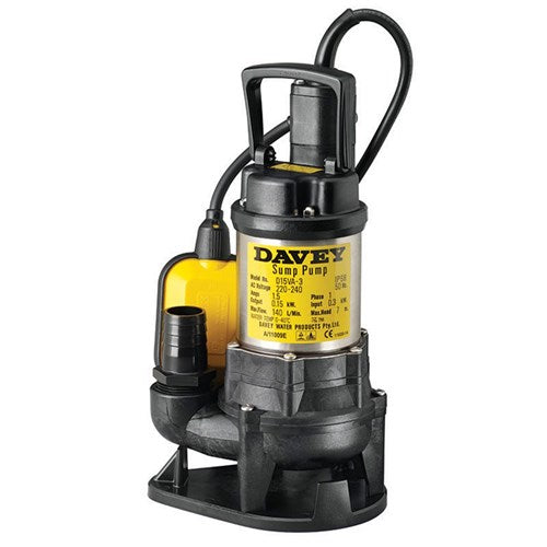 DAVEY SUMP PUMP D15VA-3