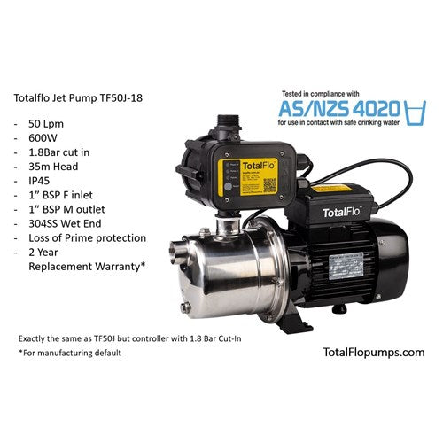 TOTALFLO JET PUMP TF50J-18