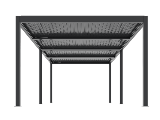 4x8 - Motorised Pergola with LED lights