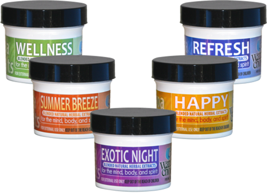 CW WATERS CHOICE - AROMATHERAPY SPA SALTS - SAMPLER PACK